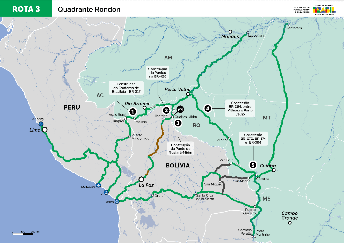 Rota Quadrante Rondon - MPO