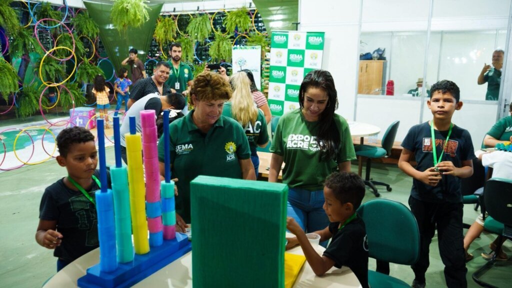 Por meio de ações educativas, Projeto Agente Ambiental Mirim alcançou mais de 4 mil pessoas. Foto: Uêslei Araújo/Sema
